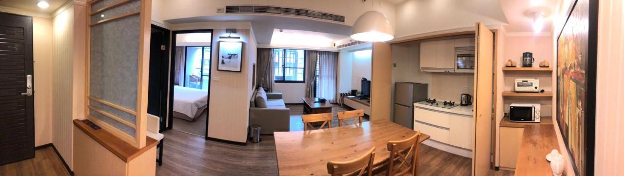 Aj Residence 安捷國際公寓酒店 Tajpej Kültér fotó